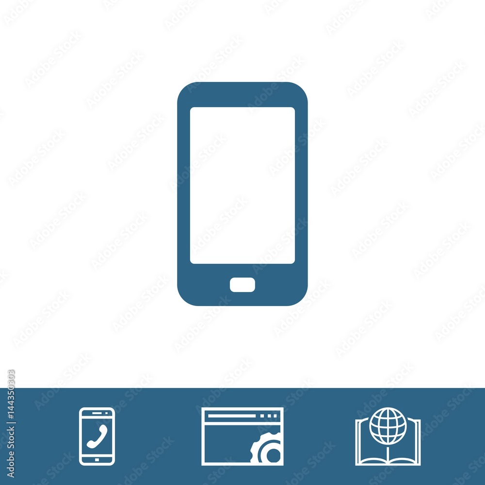 phone icon stock vector illustration flat design phone icon stock vector illustration flat design