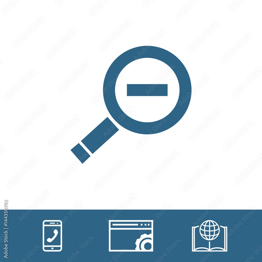 search icon stock vector illustration flat design search icon stock vector illustration flat design