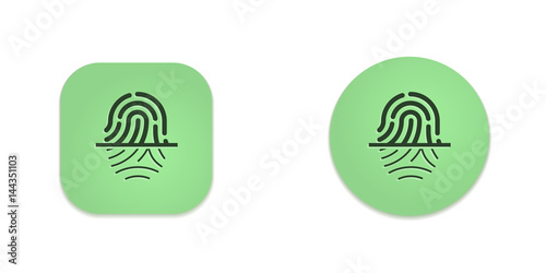 Vector Green Web Buttons
