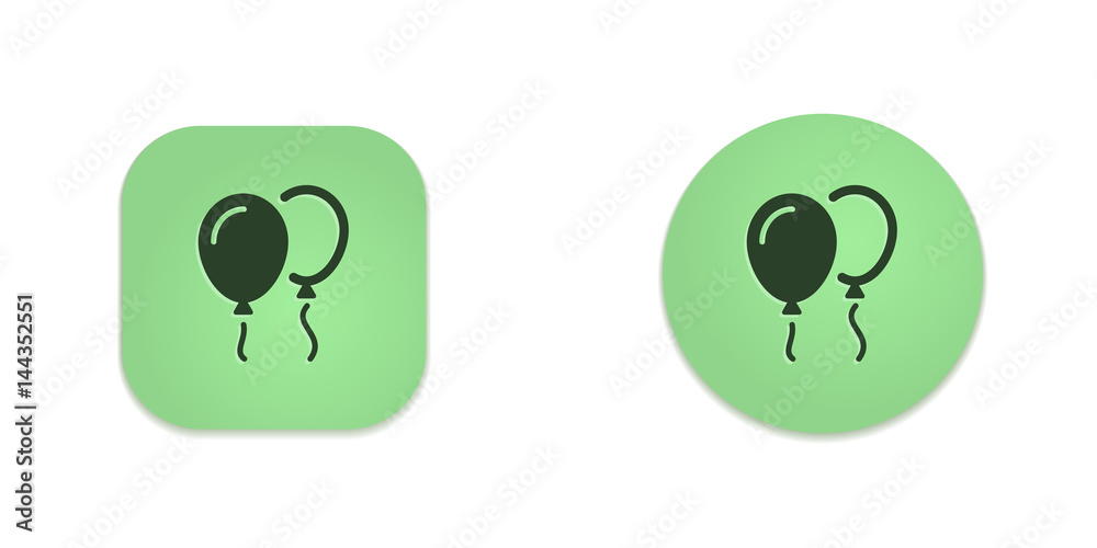 Vector Green Web Buttons Vector Green Web Buttons