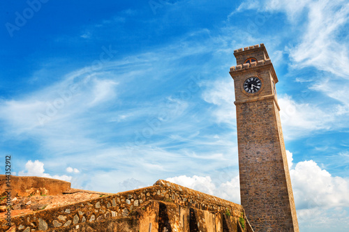 Anthonisz Memorial Gall Fort Clock Tower in Galle, Sri Lanka