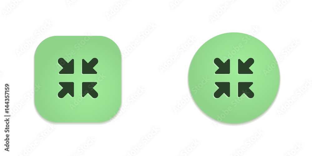 Vector Green Web Buttons Vector Green Web Buttons