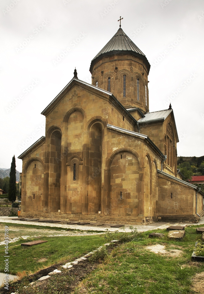 Samtavro Transfiguration church in Samtavro monastery in Mtskheta. Georgia