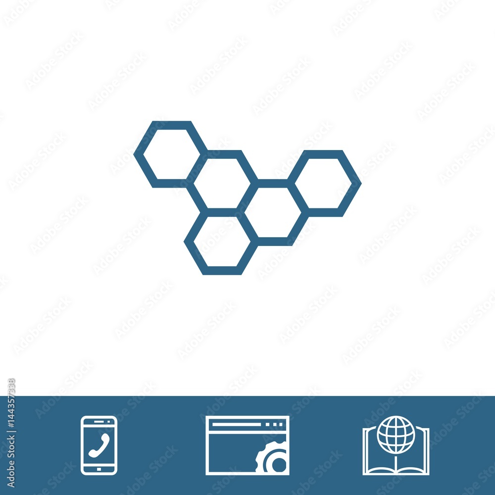 honeycomb honey icon stock vector illustration flat design honeycomb honey icon stock vector illustration flat design