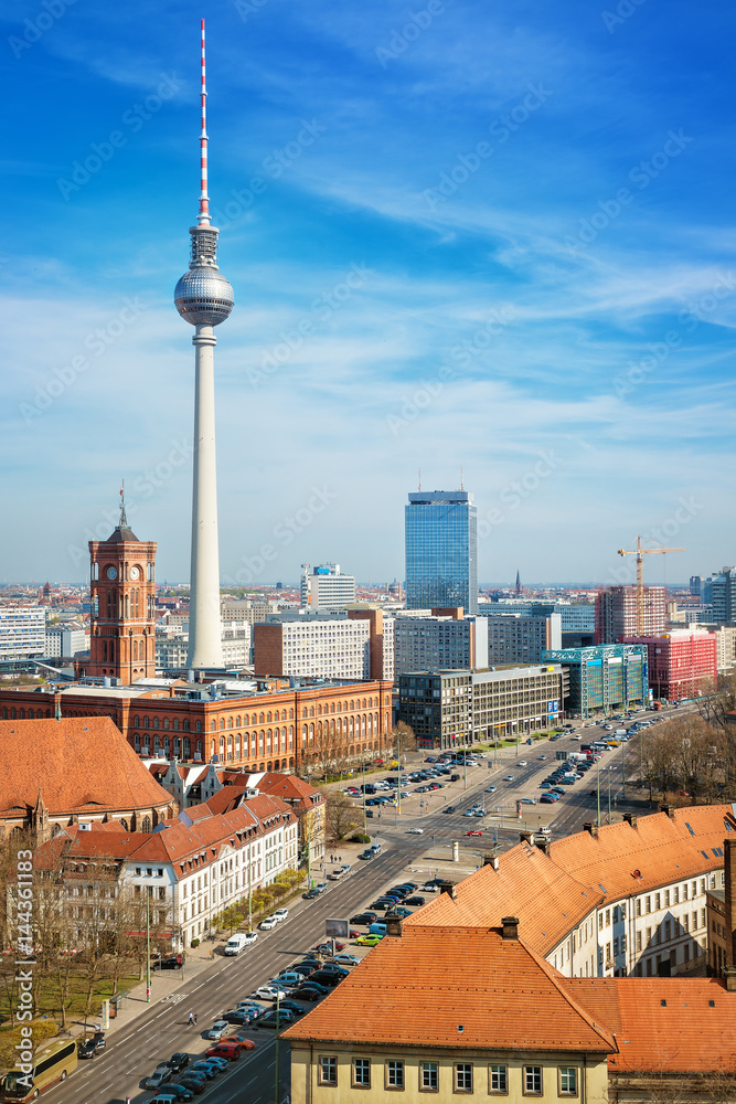 Obraz premium berlin city center