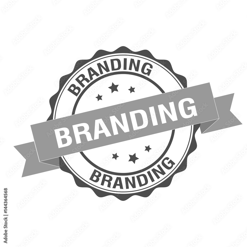 Fototapeta premium Branding stamp illustration