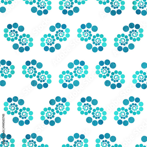 Seamless floral geometric pattern. Vintage background. Fabric, Scrapbooking