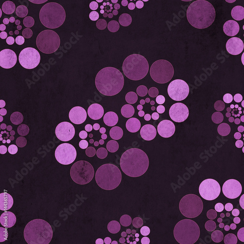 Seamless floral geometric pattern. Vintage background. Fabric, Scrapbooking