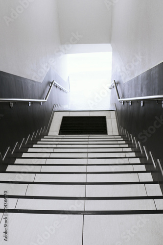 stairwell fire escape in building in South Africa © Ronel Lowe
