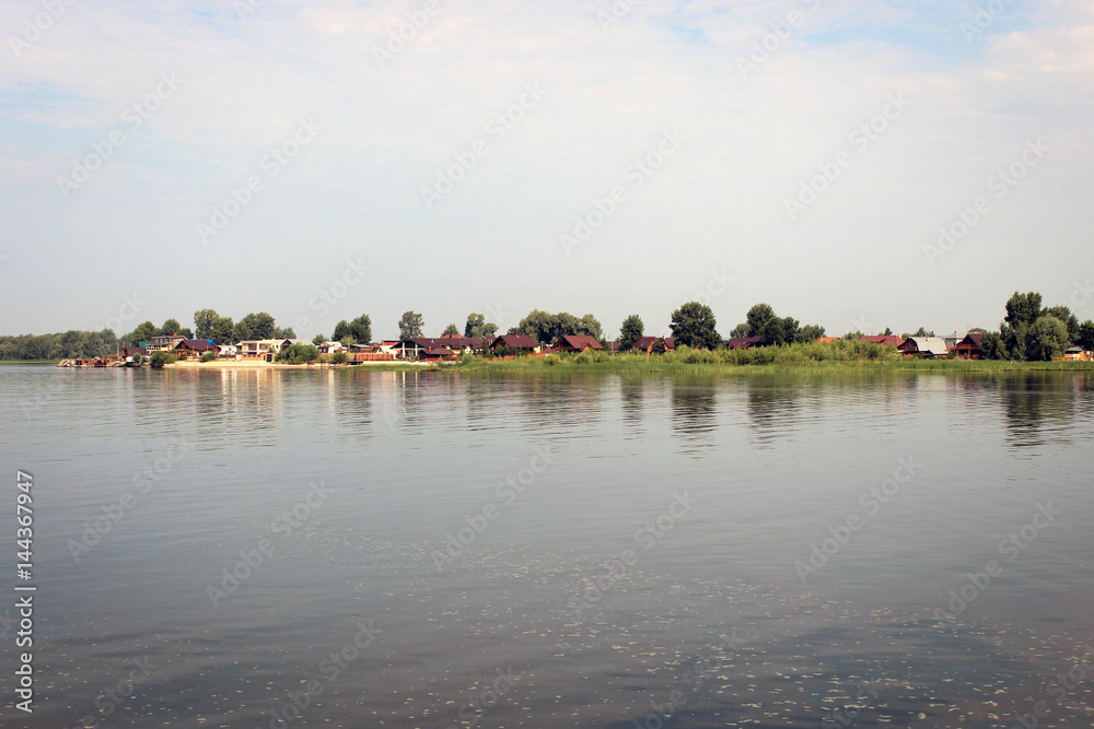 Пейзажи реки Волги близ Свияжска и Казани
