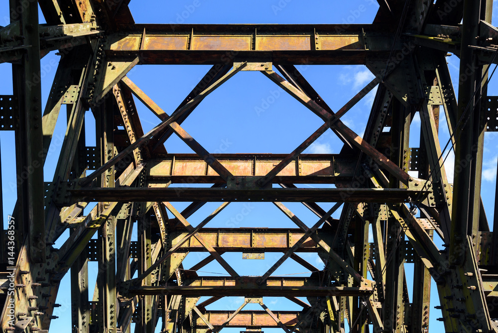 Old Vistula Bridge in Tczew. Poland, Europe. Old Vistula Bridge in Tczew. Poland, Europe.