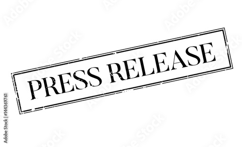 Press Release rubber stamp. Grunge design with dust scratches. Effects can be easily removed for a clean, crisp look. Color is easily changed.