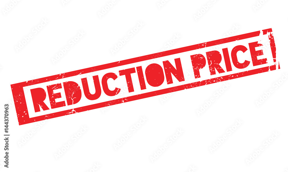 Reduction Price rubber stamp. Grunge design with dust scratches. Effects can be easily removed for a clean, crisp look. Color is easily changed. Reduction Price rubber stamp. Grunge design with dust scratches. Effects can be easily removed for a clean, crisp look. Color is easily changed.