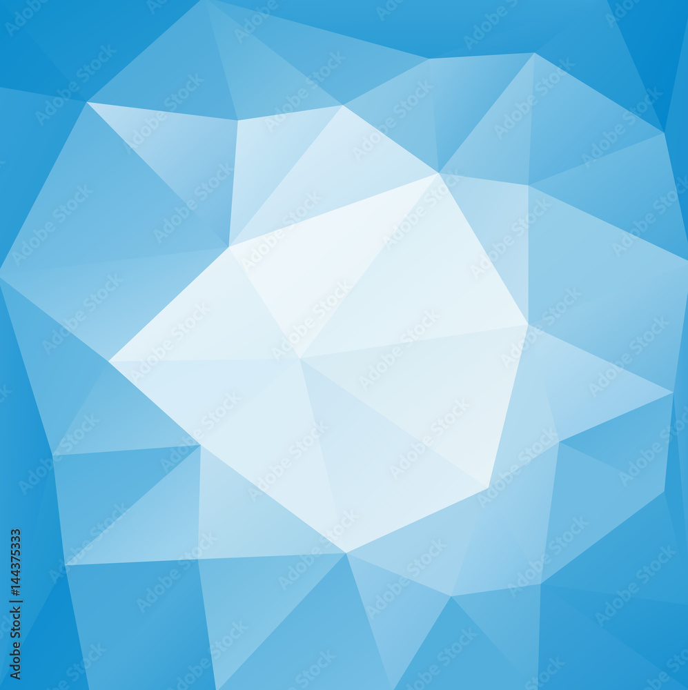 blue low polygonal background blue low polygonal background