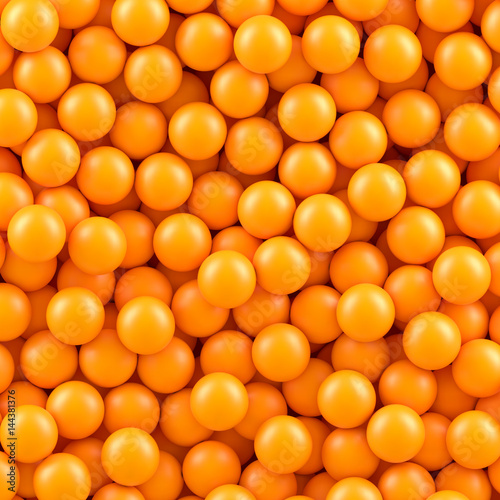 Orange balls background