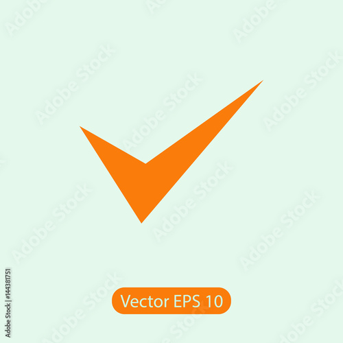 Free Download confirm icons; vector illustration. Flat design style - GFXLoad