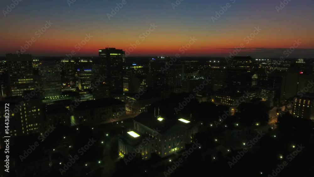 Aerial Virginia Richmond September 2016 4K