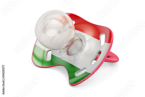 фотографія Hungarian Maternity and birthrate in Hungary concept, 3D rendering