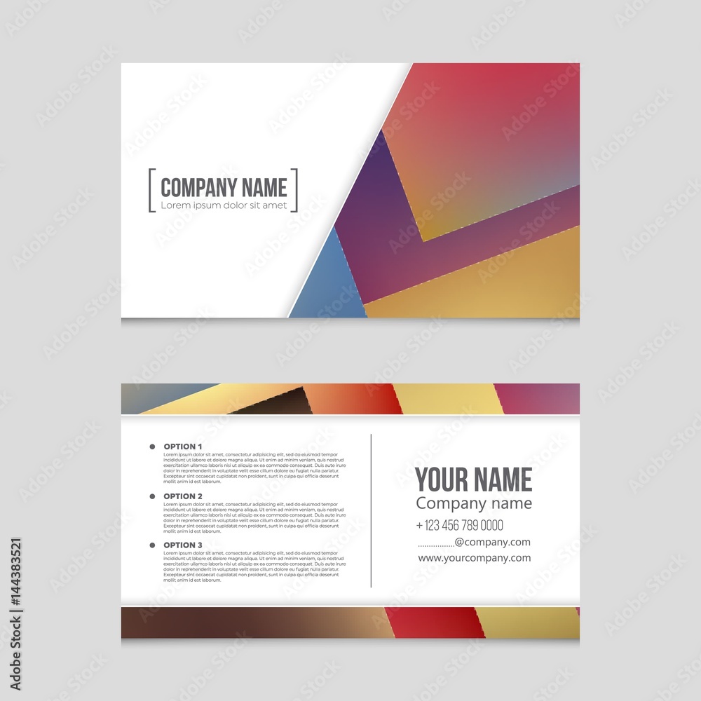 Fototapeta premium Abstract vector layout background set. For art template design, list, front page, mockup brochure theme style, banner, idea, cover, booklet, print, flyer, book, blank, card, ad, sign, sheet,, a4
