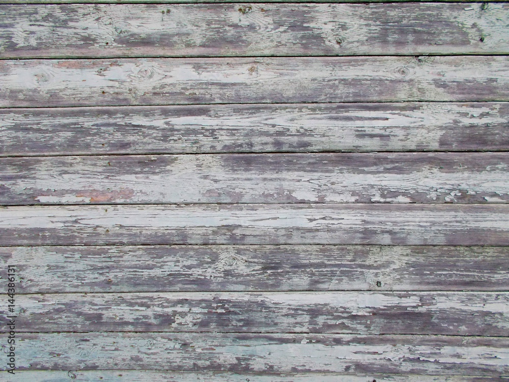 Striped horizontal tree background with old peeling exfoliated paint. Grey tint. Striped horizontal tree background with old peeling exfoliated paint. Grey tint.