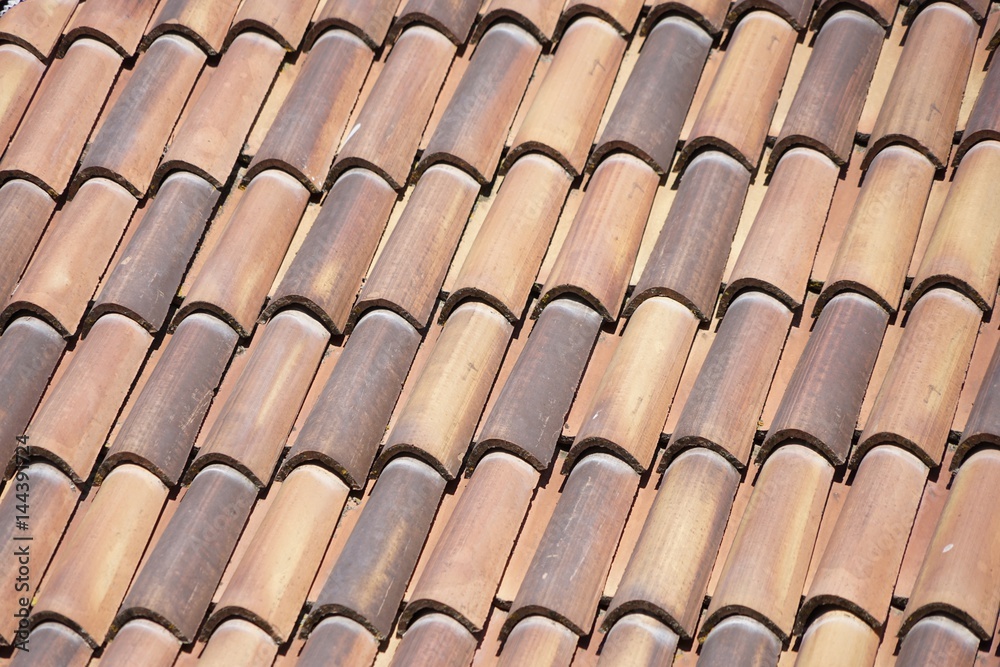Obraz premium Italienische Dachziegel - Hintergrund