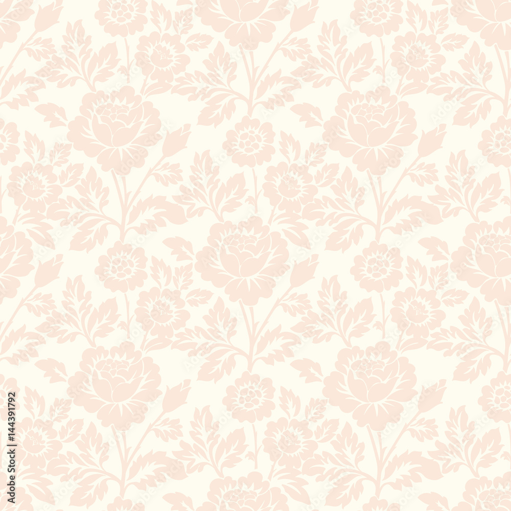 Vector flower seamless pattern background. Elegant texture for backgrounds. Classical luxury old fashioned floral ornament, seamless texture for wallpapers, textile, wrapping. Vector flower seamless pattern background. Elegant texture for backgrounds. Classical luxury old fashioned floral ornament, seamless texture for wallpapers, textile, wrapping.
