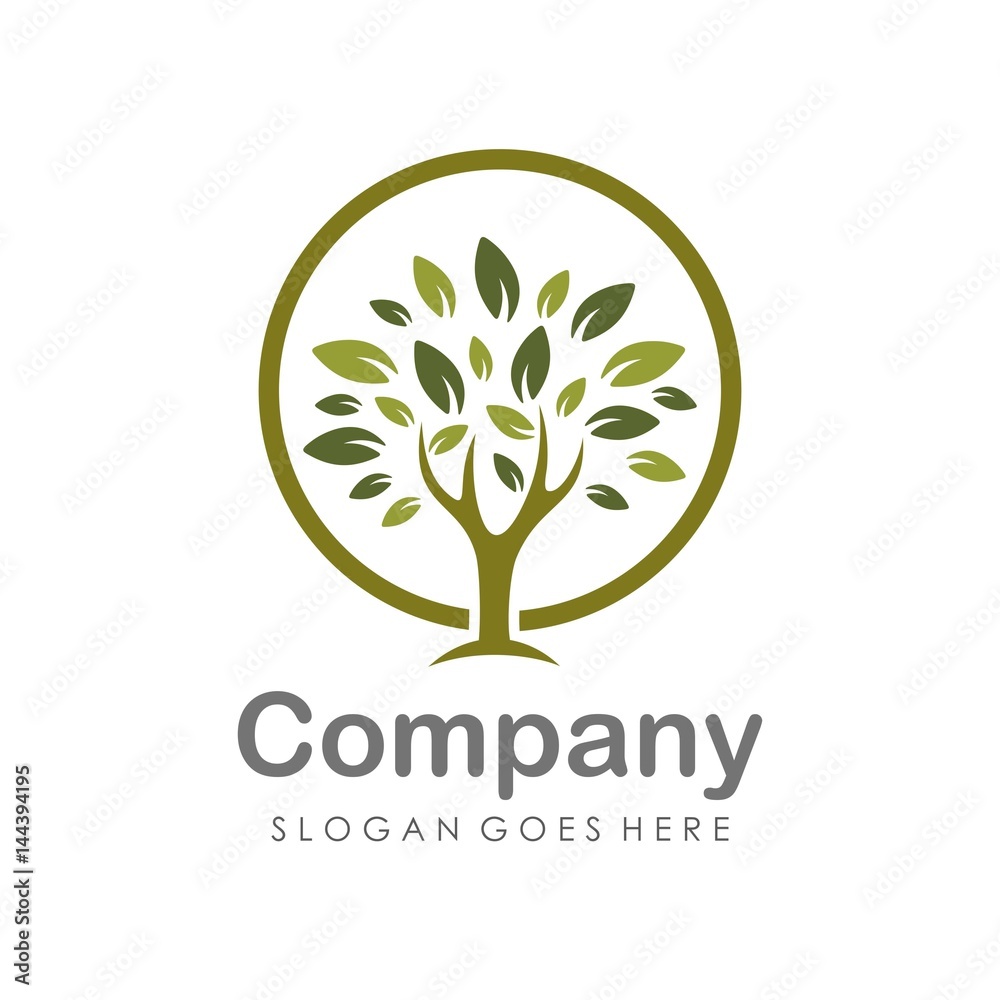 Obraz premium Creative and unique tree illustration vector