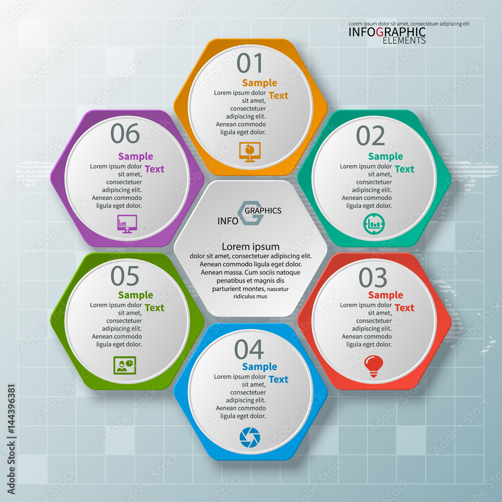 Abstract 3D Paper Infographics Abstract 3D Paper Infographics