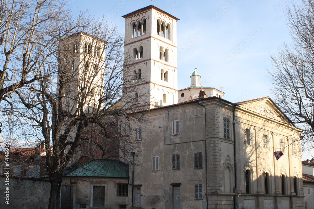 The cathedral in Ivrea, Piedmont, Italy