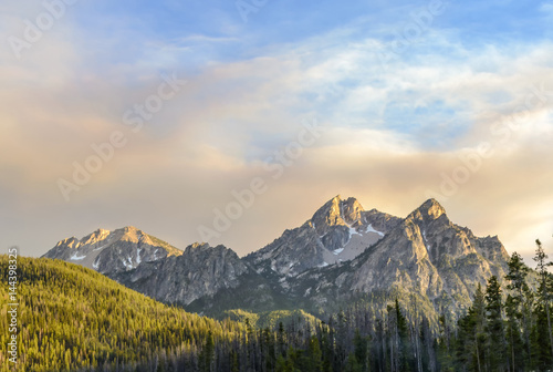 Fotografia Sawtooth Mountains