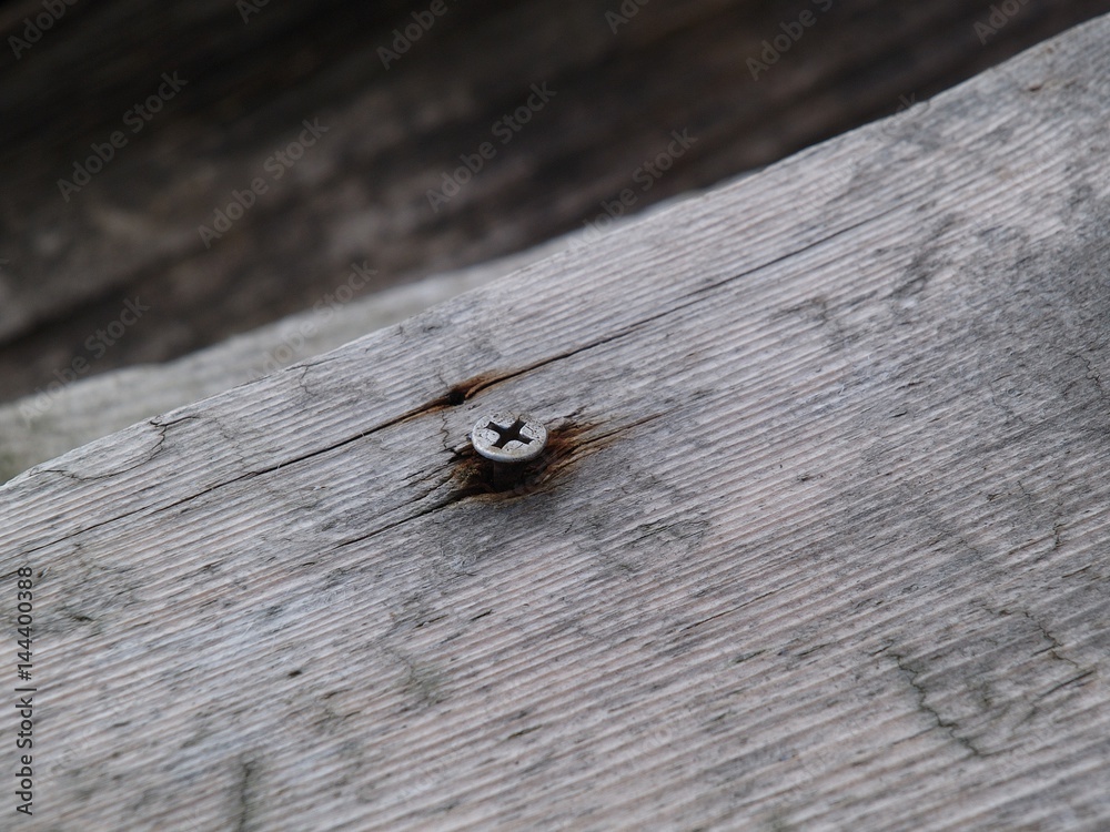 Fototapeta premium 古い木材 廃材