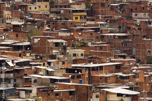 Slum poverty and misery Caracas,Venezuela © Alexander Sánchez
