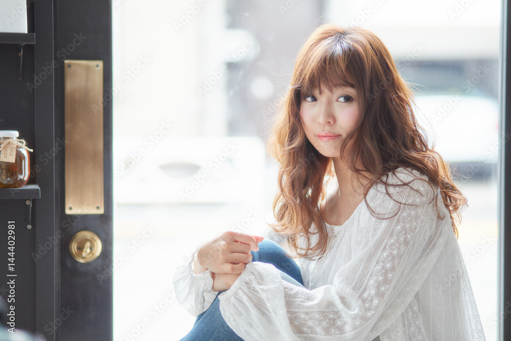 爽やかな女性 爽やかな女性
