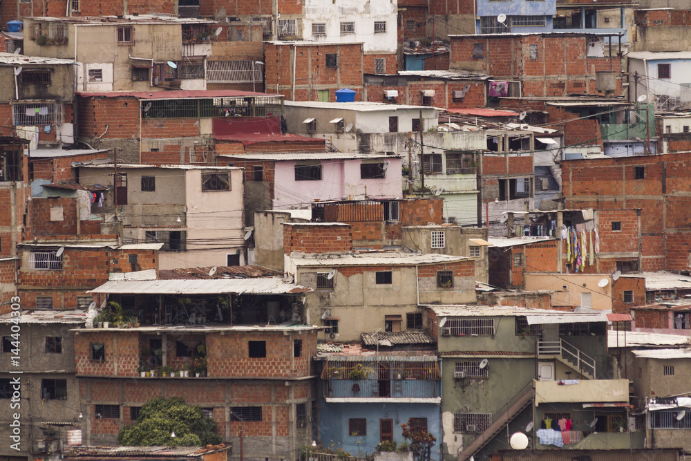 Slum poverty and misery Caracas,Venezuela Slum poverty and misery Caracas,Venezuela