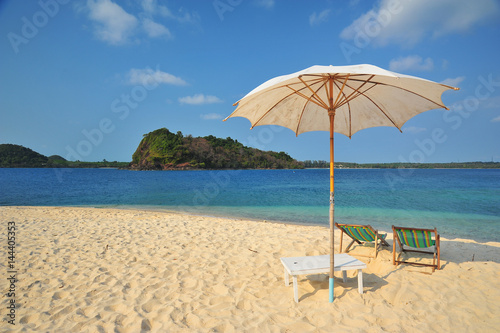 White Sand Beach on Tropical Islands