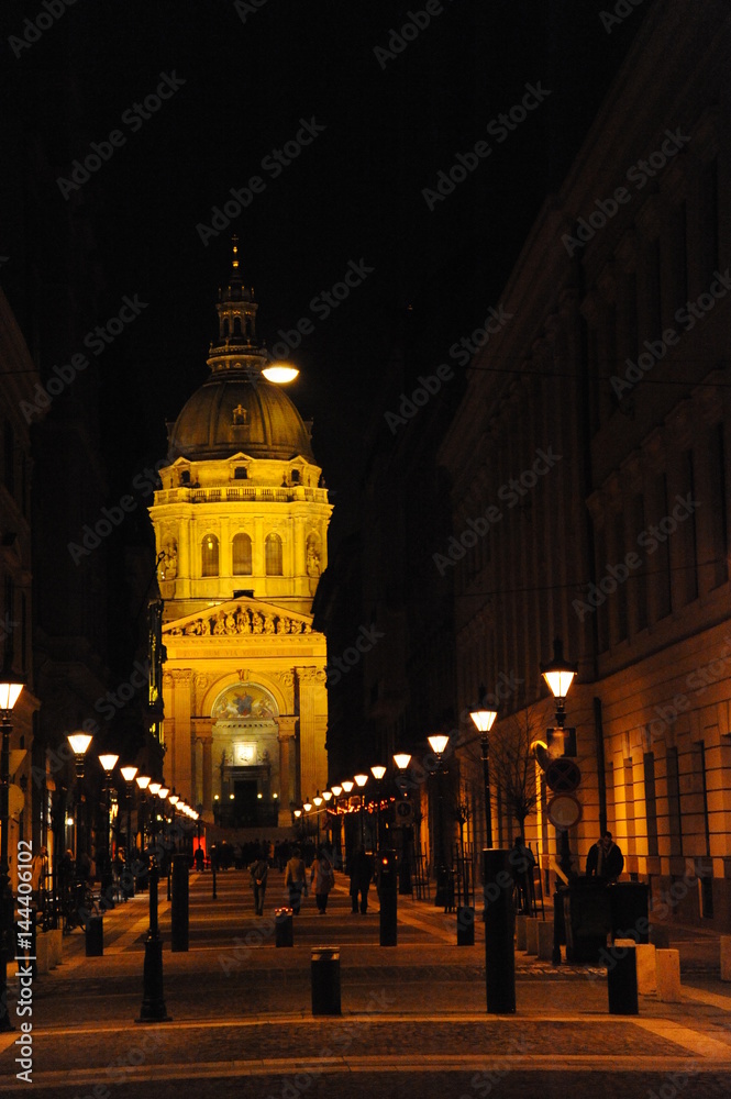 夜のブダペスト