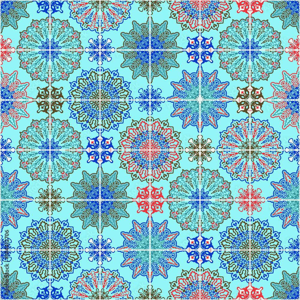 Vector  Seamless Moroccan Pattern