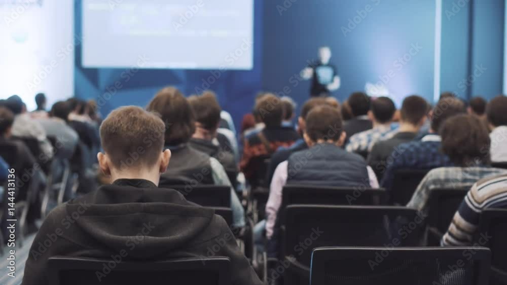 They talk about modern technologies and IT. Problems of digital security, IT people. Listen to the speaker They talk about modern technologies and IT. Problems of digital security, IT people. Listen to the speaker