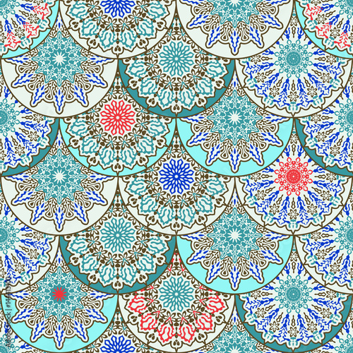Vector  Seamles Eastern Pattern