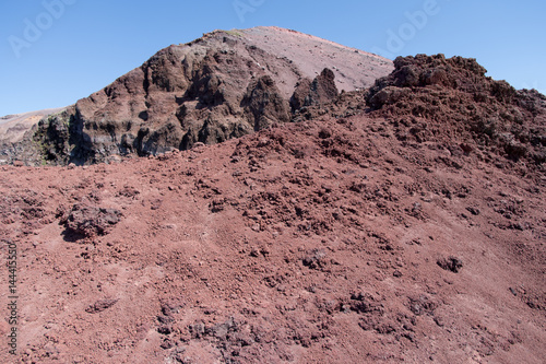 Inside the crater, Mount Vesuvius