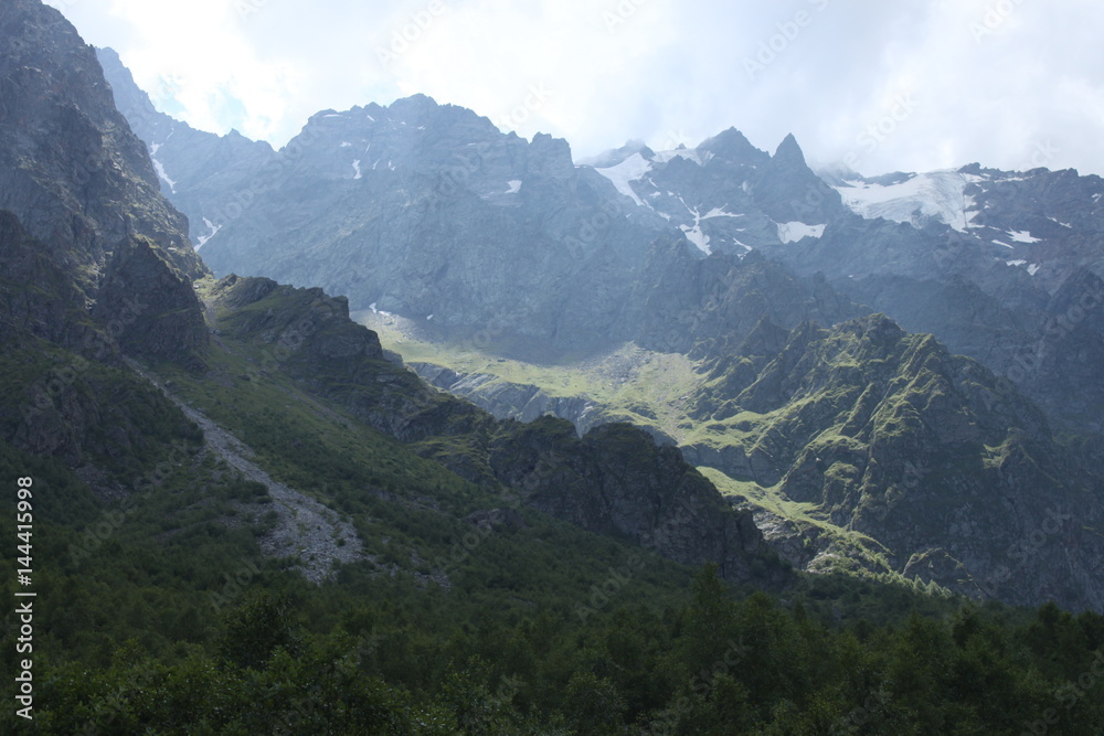 Obraz premium Journey through the Republic of North Ossetia