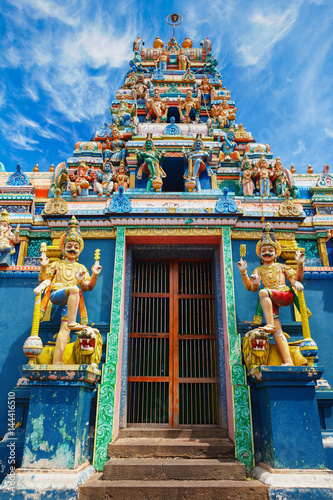 A traditional Hindu temple in Galle road 8000, Colombo, Sri Lanka