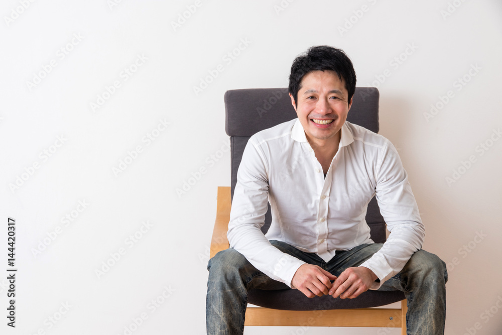 男性のポートレイト