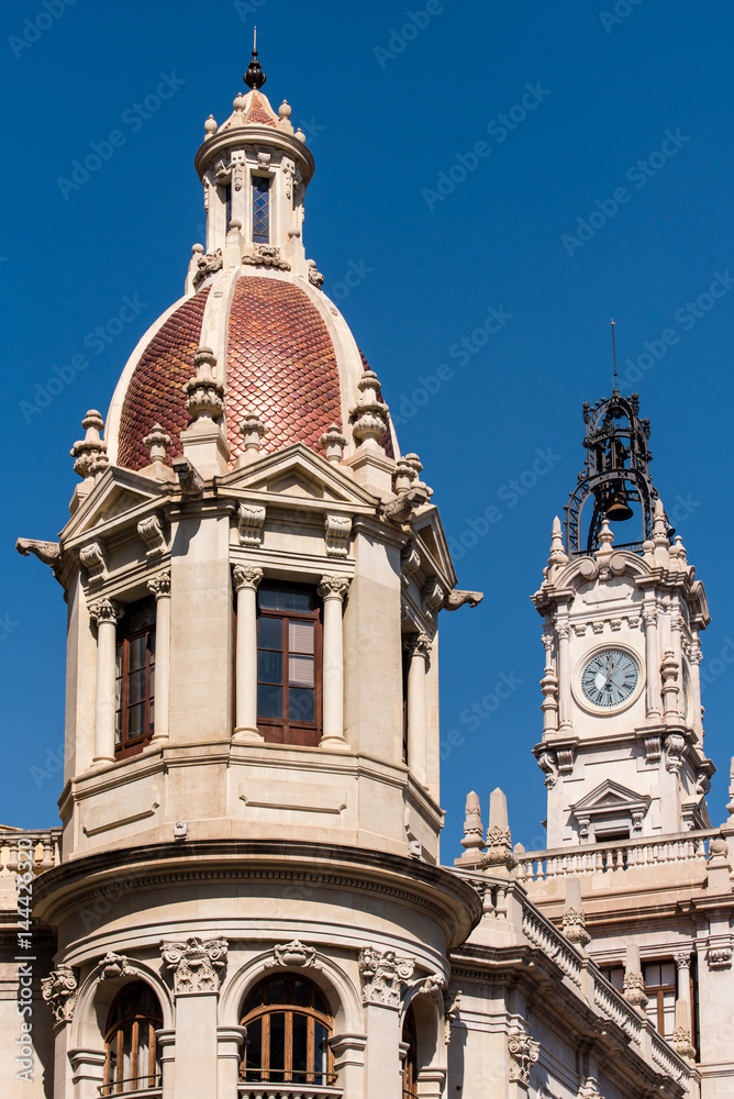 Fototapeta premium Rathaus von Valencia