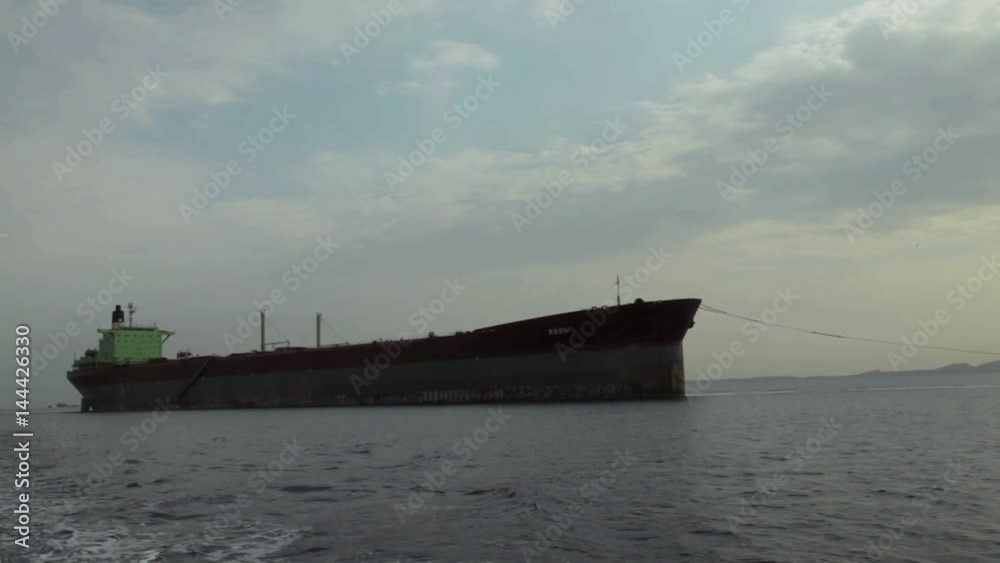 cargo ship in the sea cargo ship in the sea