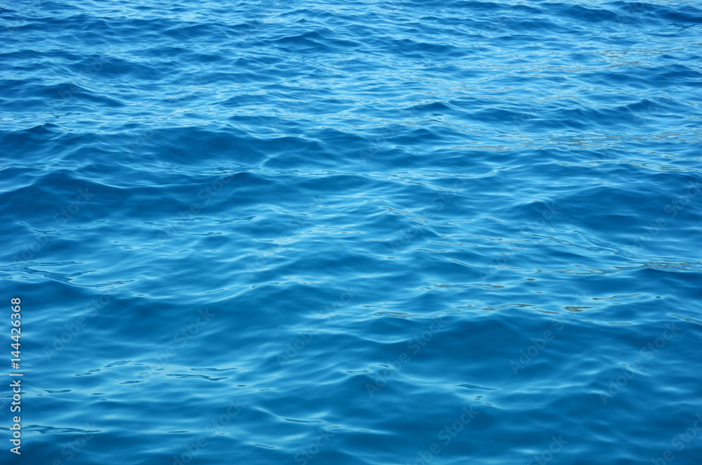 Water surface of the calm sea
