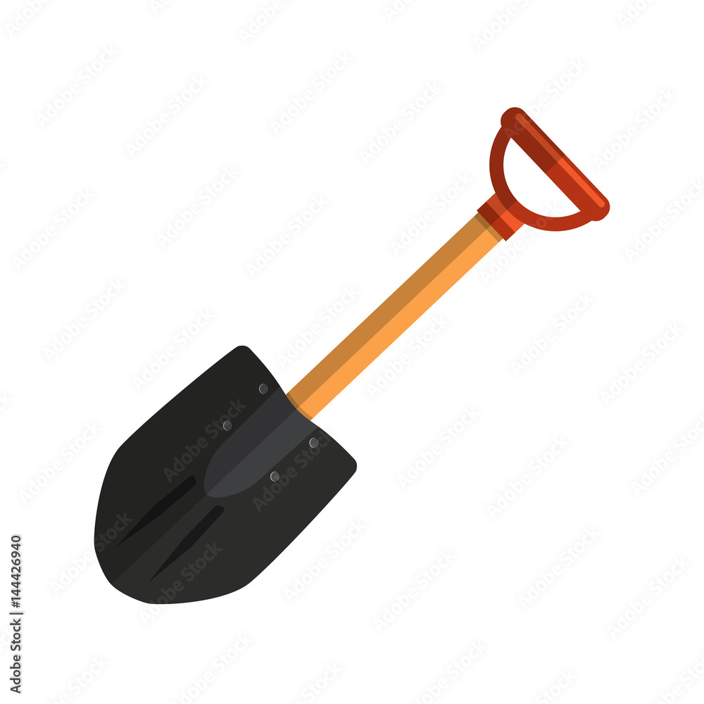 Camp shovel icon