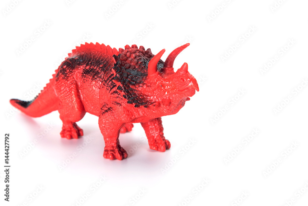 dinosaurs figures isolated on white background , children toys dinosaurs figures isolated on white background , children toys