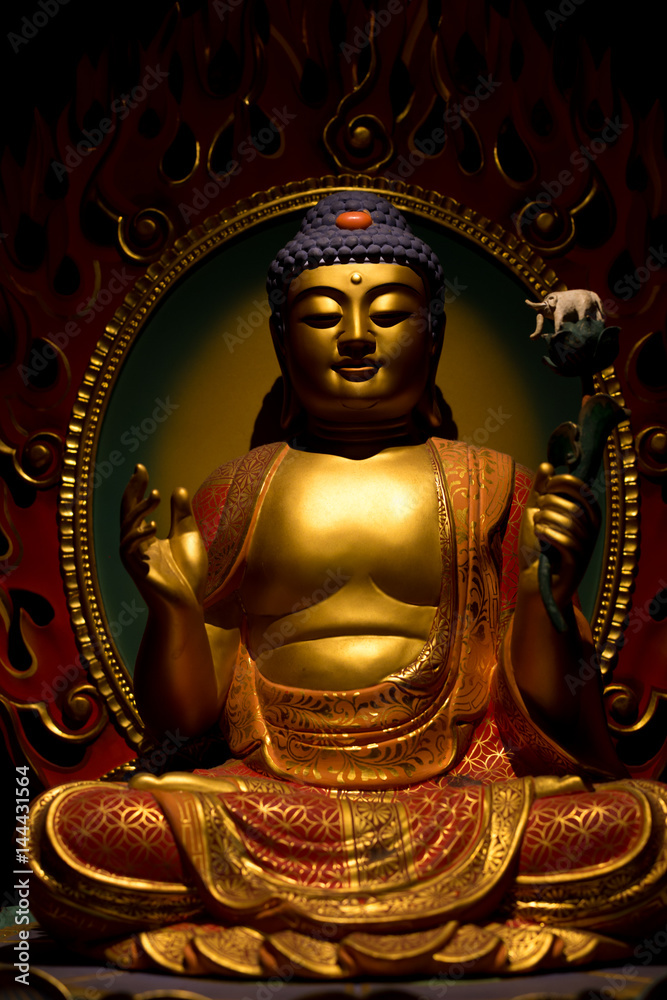 buddha statue in temple