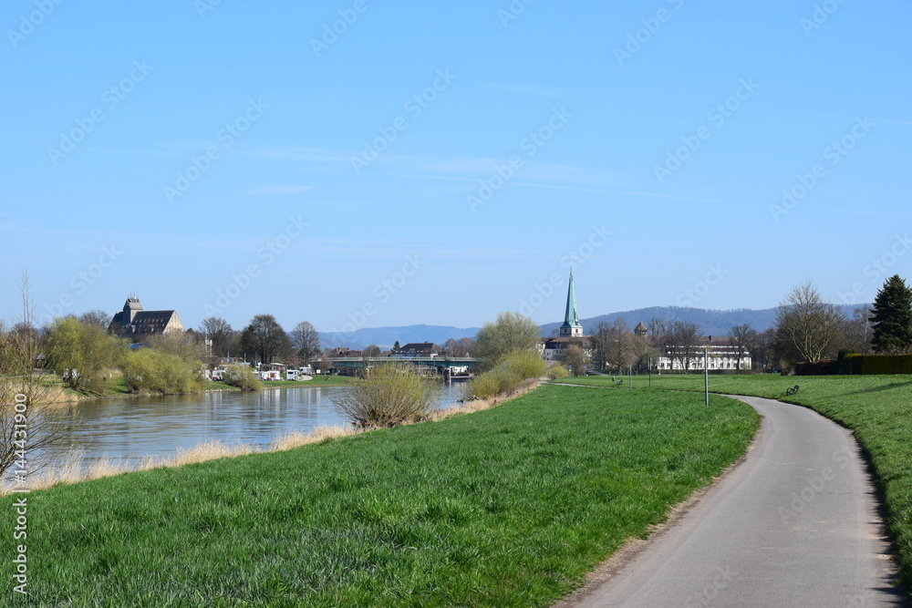 Weser bei Holzminden